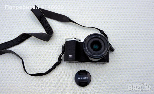 Продавам безогледален фотоапарат Samsung NX500, снимка 1 - Фотоапарати - 46412040