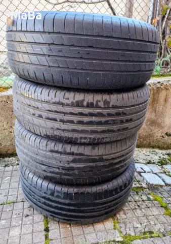 Летни гуми Good Year 215/55R17 98W Efficient Grip, 4бр, използвани , снимка 1 - Гуми и джанти - 49446876