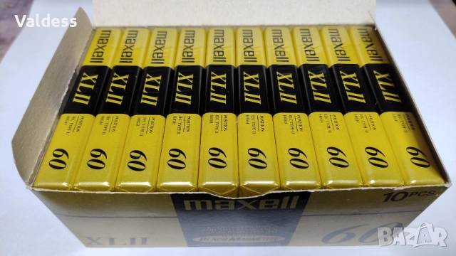 Аудио касети MAXELL XLII 60 HIGH POSITION chrome type II, снимка 3 - Декове - 52281596