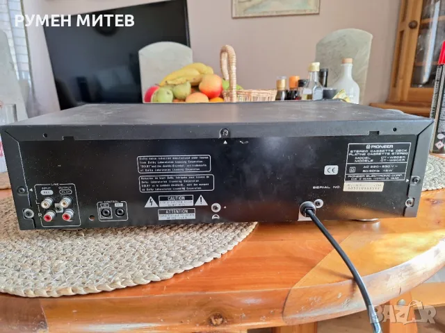 Дек двукасетъчен Pioneer, снимка 5 - Декове - 47640816