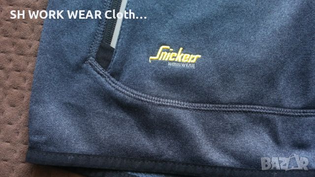 Snickers 8004 37,5 Work Fleece Jacket размер L работна горница W4-156, снимка 6 - Суичъри - 45830441