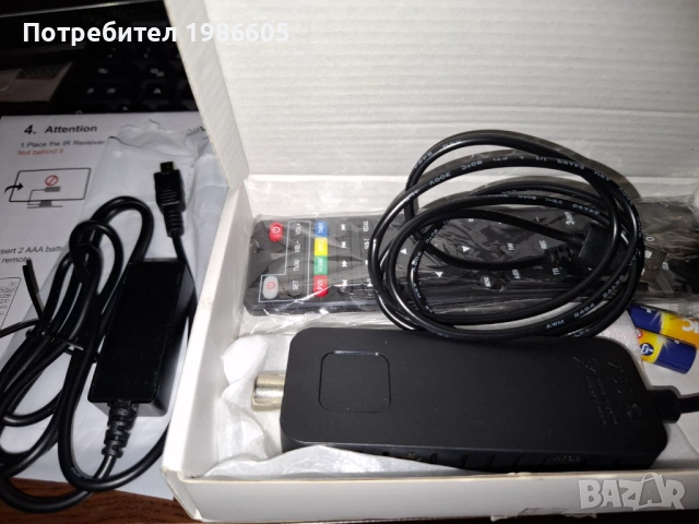 DVB-T2 HEVC H.265 ТВ тунер с HDMI и дистанционно управление, снимка 3 - Приемници и антени - 54152505