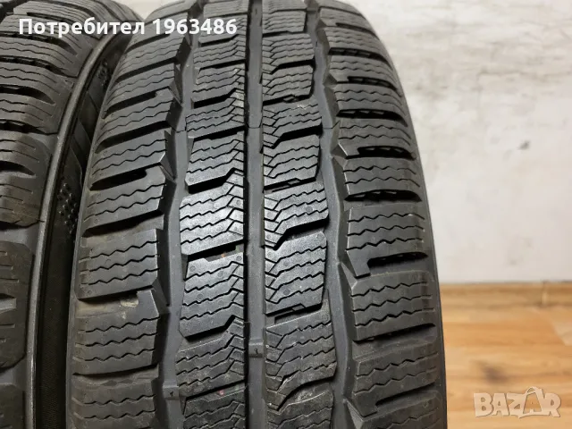 195/60/16C Kumho 9 mm с джанти 16" 5х112 зимни гуми Vw Ford Seat , снимка 4 - Гуми и джанти - 48355053