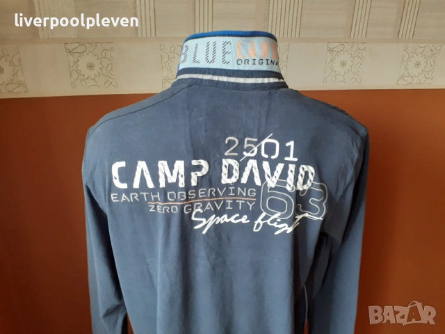 👉Camp David Original L ефектна, снимка 2 - Блузи - 53393475