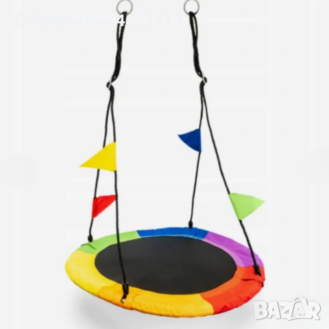 Люлка "Щъркелово гнездо" — здрава, удобна и подходяща за деца и възрастни до 150 кг, снимка 4 - Градински мебели, декорация  - 53327689