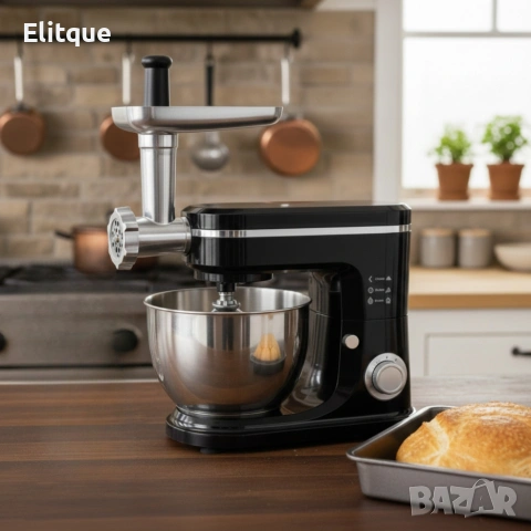 Кухненски робот Michelino 3в1: Планетарен миксер, блендер и месомелачка за лесно и бързо готвене, снимка 5 - Кухненски роботи - 53241093