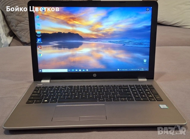 15.6" Kато нов лаптоп HP 250 G6 Intel® Core™ i5-7200U 256 SSD