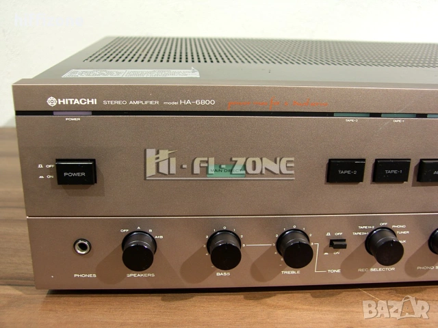 Усилвател   Hitachi ha-6800 , снимка 4 - Ресийвъри, усилватели, смесителни пултове - 53681215