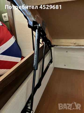 Спалня с матрак и повдигащ механизъм, снимка 3 - Спални и легла - 54243451