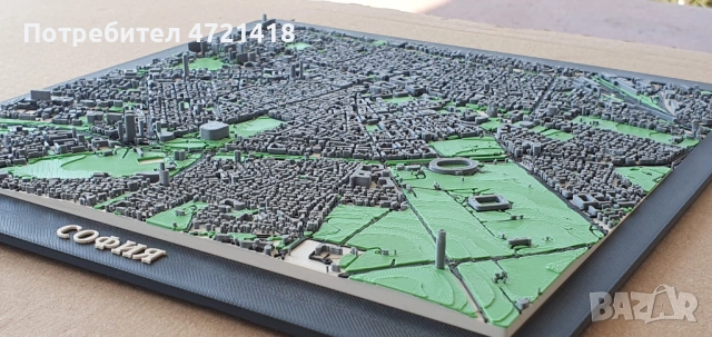 3D София на Длан: Декоративен макет на Столицата, снимка 6 - Декорация за дома - 53970904