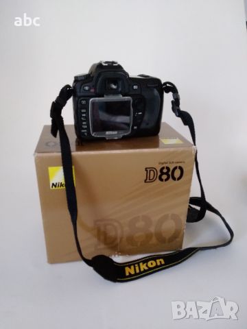 NIKON D80, снимка 2 - Фотоапарати - 46521059