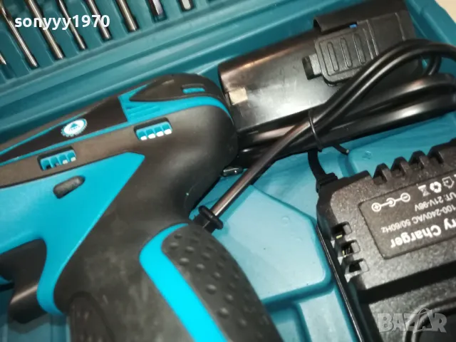 ВИНТОВЕРТ С 2 БАТЕРИИ ЗАРЯДНО И ИНСТРУМЕНТИ 2703251715, снимка 7 - Винтоверти - 49665154