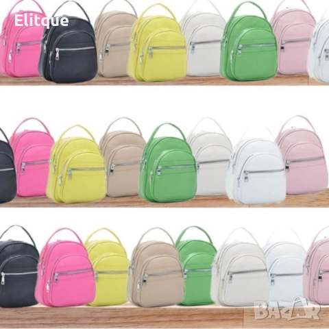 Дамска ежедневна к. чанта тип раница, снимка 2 - Раници - 52854798