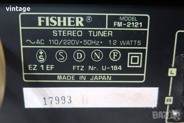 Fisher Set CA-2030_FM-2121_CR-4130, снимка 16 - Аудиосистеми - 46645952