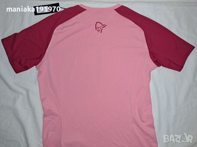 Norrona fjora equaliser lightweight T-Shirt (L) дамска тениска, снимка 4 - Тениски - 45899147