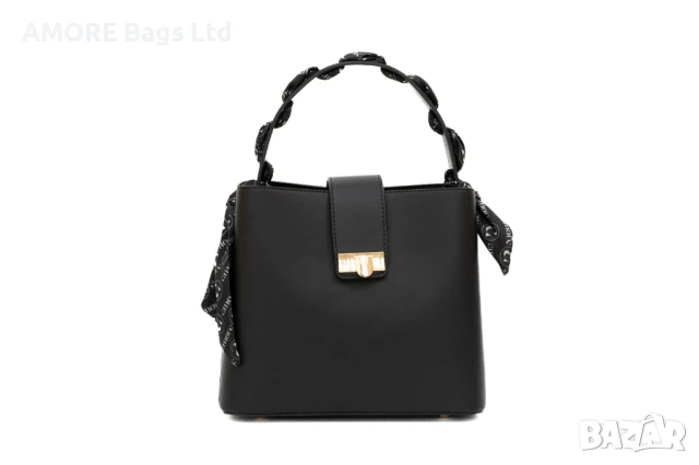 Класическа дамска чанта AMORE Isabella - Black