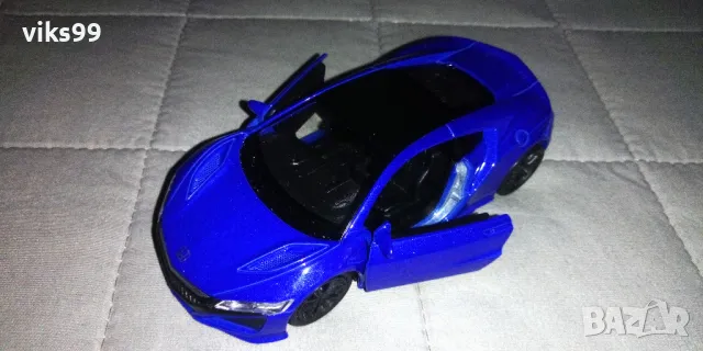 Honda NSX - Welly - Мащаб 1:34-39, снимка 2 - Колекции - 49495583