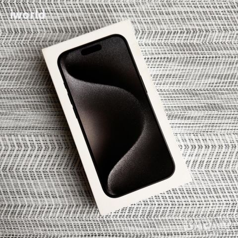 НЕРАЗПЕЧАТАН❗️256гб❗️ iPhone 15 Pro ❗️Лизинг от 80лв/м ❗️Black Titanium ГАРАНЦИЯ❗️ черен, снимка 3 - Apple iPhone - 45526521