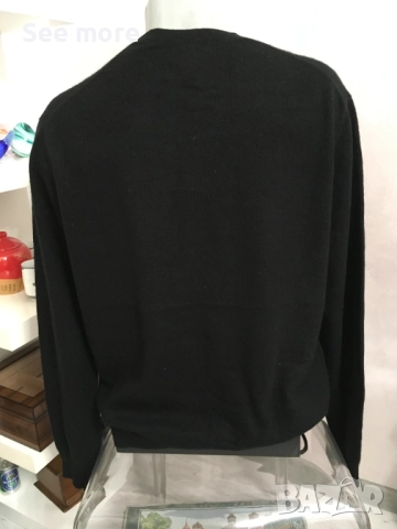 UniQlo 100% кашмир мъжки пуловер L, снимка 4 - Пуловери - 52789127