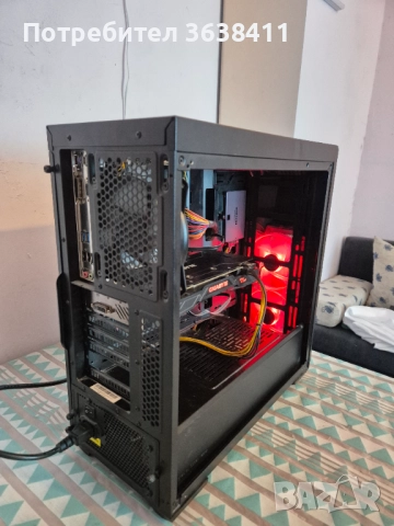 Геймърски компютър гаранция/i3 9100f 16GB,GTX 1070 ti 8GB, 120GB SSD HDD 1TB, снимка 3 - Геймърски - 51455587