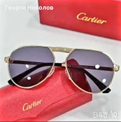 Мъжки слънчеви очила Картие , снимка 8 - Слънчеви и диоптрични очила - 50050125