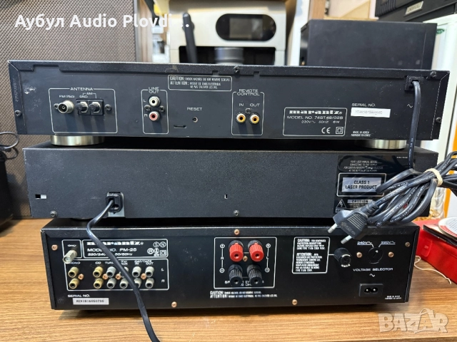MARANTZ СЕТ PM-25 Усилвател/CD-38 CD Player/ST-48 Радио , снимка 6 - Аудиосистеми - 50145345