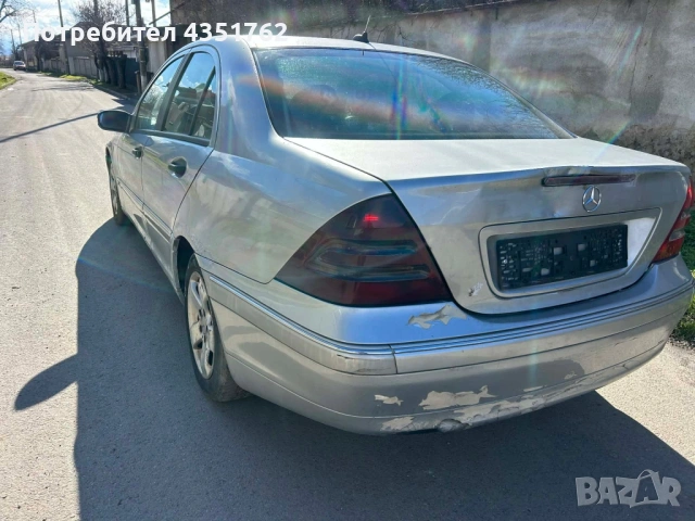 Mercedes c220 om611 Бракувана, снимка 6 - Автомобили и джипове - 53276419