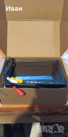 7-инчов LCD монитор за камера задно виждане, 2 видео входа, 1024x600, снимка 9 - Аксесоари и консумативи - 53483792