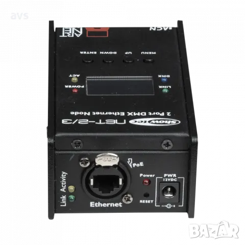 2-канален Art-Net възел – 3-пинов XLR Showtec NET-2/3 Pocket, снимка 3 - Други - 49055957