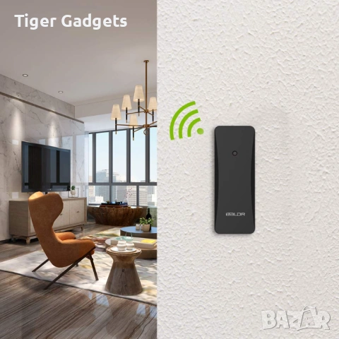 BALDR безжичен външен сензор за метеостанция температура влажност, на батерии, снимка 3 - Друга електроника - 54214555