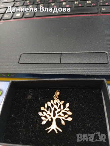 Дамски медальон "Дървото на живота", снимка 3 - Колиета, медальони, синджири - 54068219