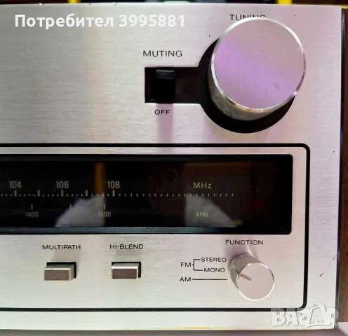 Винтидж стерео тунер Sony, mod.ST-3950
, снимка 2 - Ресийвъри, усилватели, смесителни пултове - 47045795