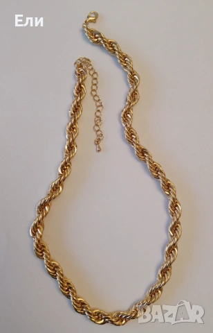 Масивен ланец.Красива оплетка.Чехия.Обиколка 50см.