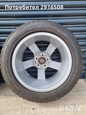 Оригинални Ауди джанти 17 5х112 ЕТ37  с зимни гуми 225 55 17 , снимка 12 - Гуми и джанти - 52087551