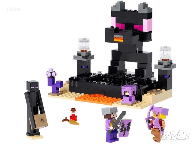НОВИ! LEGO® Minecraft™ 21242 Арената на Края, снимка 3 - Конструктори - 45079773