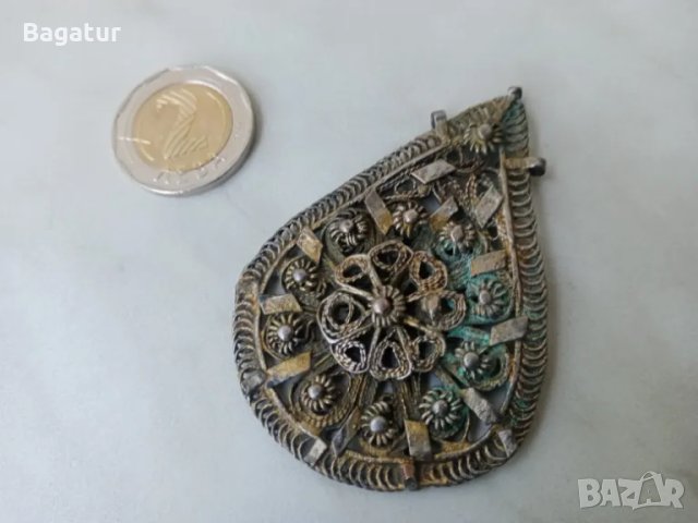 Възрожденски накит филигран,позлата,сачан,челник,гранулация 