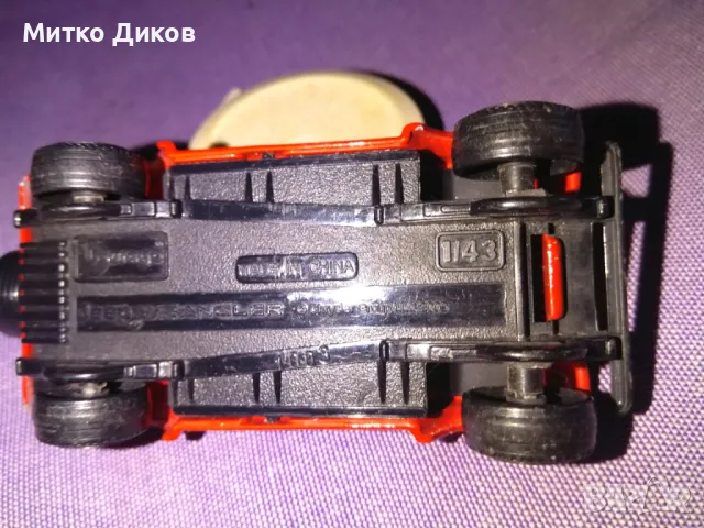 Burago маркова метална количка Wranglerвинтидж 1:43, снимка 6 - Колекции - 48309434