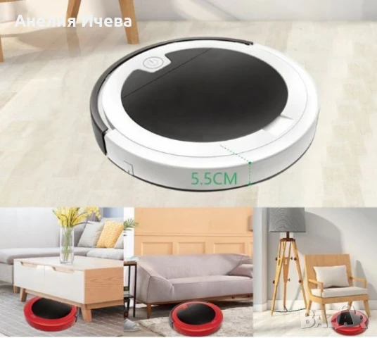 Прахосмукачка робот за сухо и мокро почистване с дистанционно Robot 7, снимка 7 - Прахосмукачки - 51064590