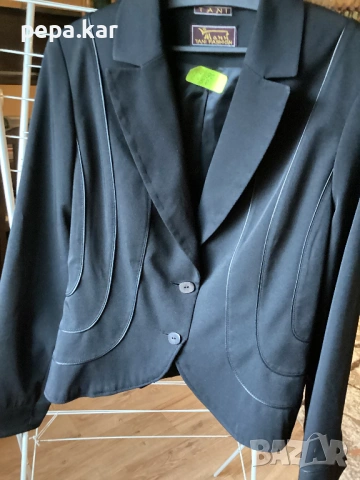 Черно сако  марка Tani fashion 44, снимка 2 - Сака - 54004364
