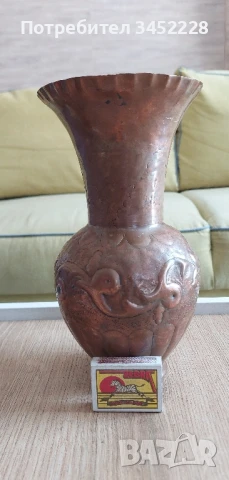 съд меден за ценители височина 23см , снимка 6 - Декорация за дома - 51004612