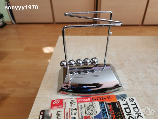 Люлка на Нютон-18Х18Х11СМ-ИНОКС 1401261605, снимка 14 - Колекции - 53097952