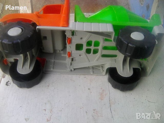 Пластмасово детско камионче бетонобъркачка, снимка 4 - Коли, камиони, мотори, писти - 45917894