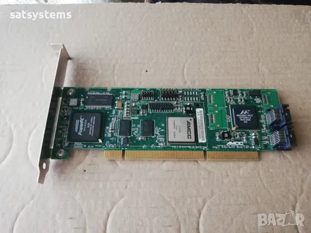 3ware AMCC 9550SX 4/8LP SATA II PCI-X RAID Controller Card , снимка 5 - Други - 48095775