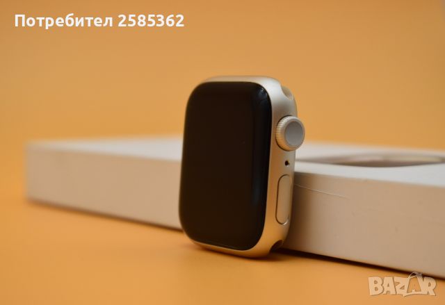 Apple Watch 9 41 mm Starlight Гаранционен, снимка 2 - Смарт гривни - 45326749