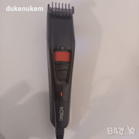Безжична машинка за брада и коса Solac Pourpose, за ремонт или части, снимка 3 - Машинки за подстригване - 46466337