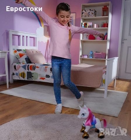 Роботизирана играчка Lexibook Power Unicorn®, интерактивна играчка Еднорог с функция за програмиране, снимка 3 - Музикални играчки - 45900505