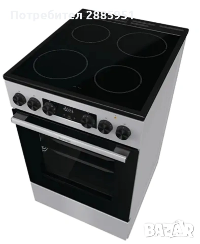 Стъклокерамична готварска печка Gorenje GEC5C41SG, снимка 6 - Печки, фурни - 53644084