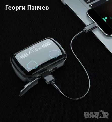 Безжични bluetooth слушалки с LED цифров дисплей, снимка 2 - Bluetooth слушалки - 45948789