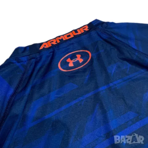 Оригинална мъжка тениска Under Armour Compression | L - XL, снимка 4 - Тениски - 46862329