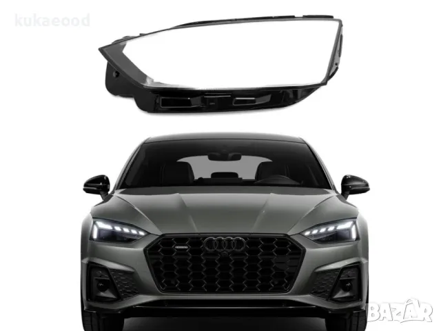 Стъклo за фар на Audi A5 F5 Facelift, снимка 4 - Части - 47534492